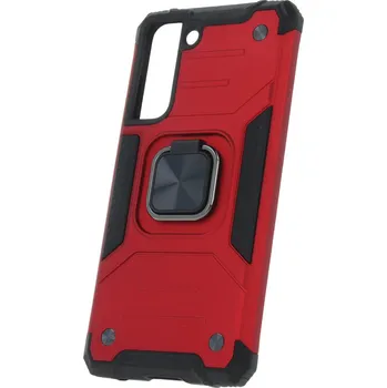 Pouzdro na mobilní telefon Pouzdro NITRO Case pro Samsung Galaxy S21 FE červené