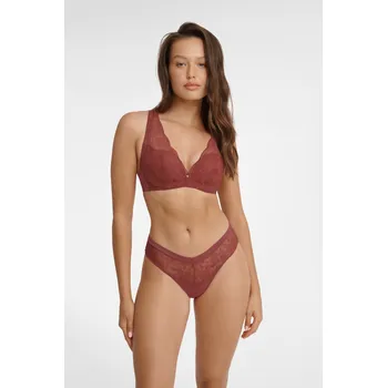 Dámské spodní prádlo DÁMSKÉ KALHOTKY GENESIS 40990 AW23 kaštanové XL