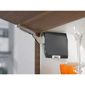 Nábytkové kování K-BLUM 20K2B00T Aventos HK-S výklop slabý, Tip-on, tmavě šedá (K-BLUM 20K2B00T Aventos HK-S výklop slabý, Tip-on, tmavě šedá)