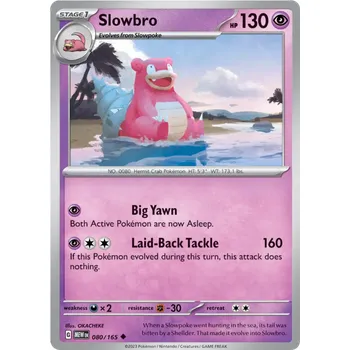 Karetní hra Pokémon TCG Slowbro 080/165