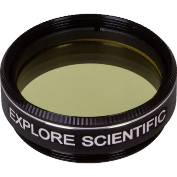 Hvězdářský dalekohled Filtr Explore Scientific světle žlutá N8 1,25"