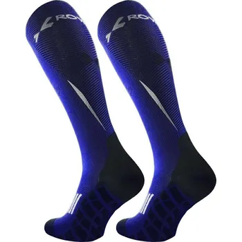 Pánské ponožky Royal Bay Kompresní podkolenky Energy Tmavě Modrá EU velikost: 45-47, Obvod lýtka: C2 (31-37 cm)