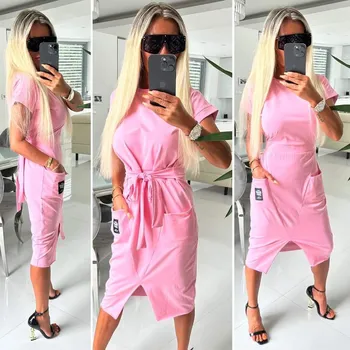 Dámská sukně V&amp;V Dámské šaty Youth - růžová