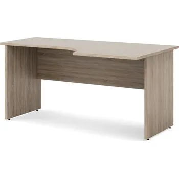 Psací stůl Kancelářský stůl Impress 160x90 cm - pravý Barva: Dub sonoma + doprava ZDARMA