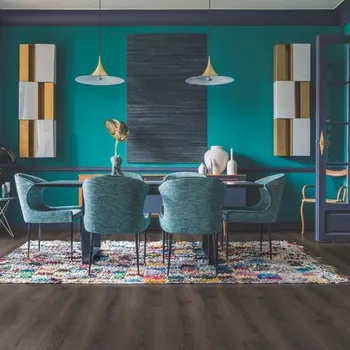 laminátová podlaha Laminátová podlaha MAJESTIC – Pouštní dub kartáčovaný tmavě hnědý