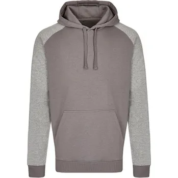 Pánská mikina Miners mate Pánská mikina s kapucí MY610 Grey Solid-Heather Grey 3XL