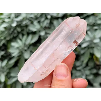 Přírodní kámen Křišťál dvojitý krystal z Madagaskaru 85g