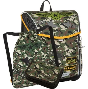 Set školních potřeb Bagmaster PRIM 23 C malý školní set pro prvňáčky - stíhačky