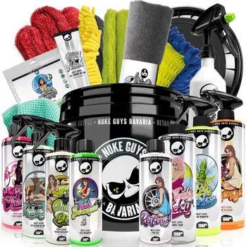 Čistič autoskla Nuke Guys Complete Bundle - Kompletní sada na mytí, čištění a údržbu exteriéru a interiéru auta