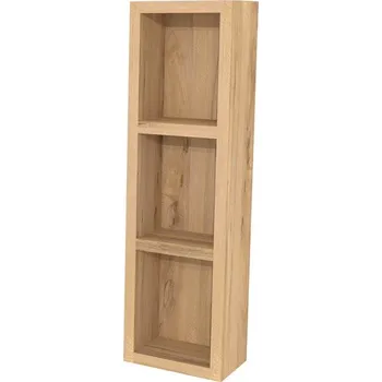 Kotel Mereo Aira, koupelnová skříňka 20 cm, horní, policová, Multidecor, Ořech Pacifik přírodní CN796SOPP2