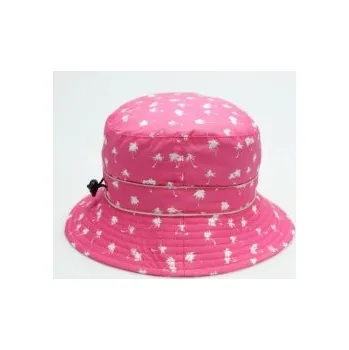 Klobouk Baby Banz - klobouček s UV BABY Bubzee růžový - palmy