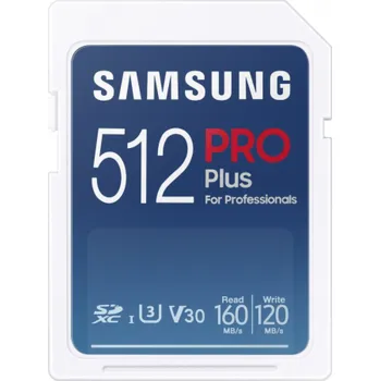 Paměťová karta Samsung SDXC karta 512GB PRO PLUS