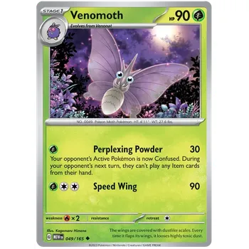 Sběratelská karetní hra Pokémon TCG Venomoth 049/165