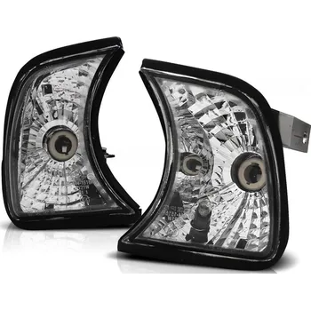 Směrový světlomet PROTEC Přední blinkry BMW E34 02.88-12.95 CHROMOVÉ