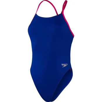 Dámské plavky Dámské Jednodílné plavky SPEEDO SOLID TIEBK 1PC AF 8-00318115504 – Modrá 36