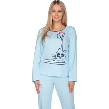 Dámské pyžamo Regina dámské pyžamo s dlouhým rukávem 639 Regina