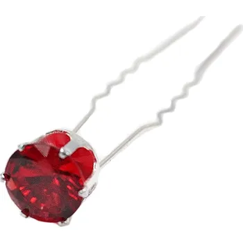 Vlásenka s větším červeným kamínkem