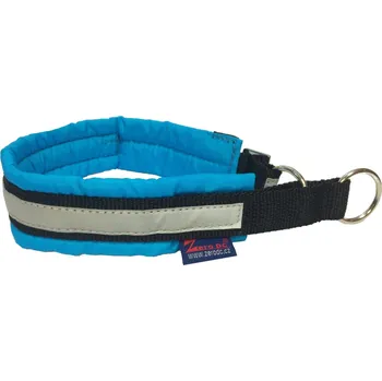 Zero obojek BLIZARD polostahovací 35-40cm, tyrkysová