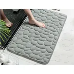 XPOSE® Koupelnová předložka s pamětovou pěnou ERIS - světle šedá 50x80 cm, + Prodloužená možnost vrácení zboží do 50 dnů