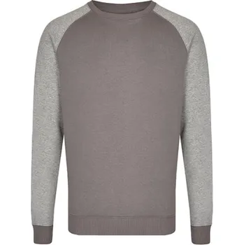 Pánská mikina Miners mate Pánská mikina MY510 Grey Solid-Heather Grey XXL