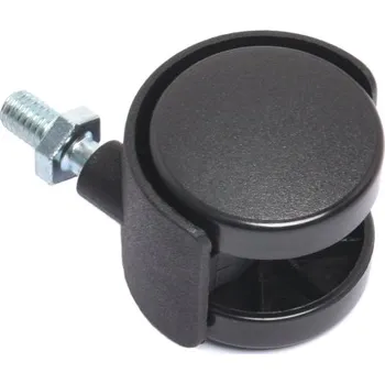 Pojezdové kolečko Kolečko pr.40 mm + trn M8x12, černé