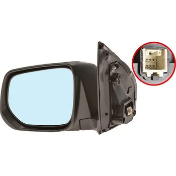 Auto zrcátko ACI zrcátko pro ISUZU DMAX 12- el. sklopné s blikačem a chrom. krytem L