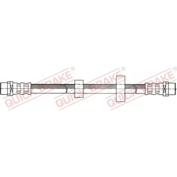 Brzdový systém Brzdová hadice Quick Brake 22.404