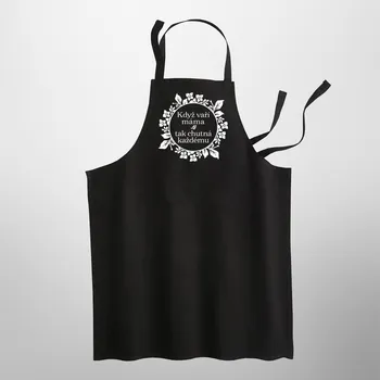 Žertovný předmět Když vaří máma tak chutná každému - zástěra