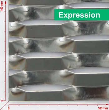 branka Branka výplň tahokov, výška 100x100 cm FAB, pozink Typ tahokovu: Expression