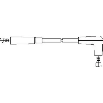 Zapalovací kabel zapalovací kabel, , BREMI, 401/48