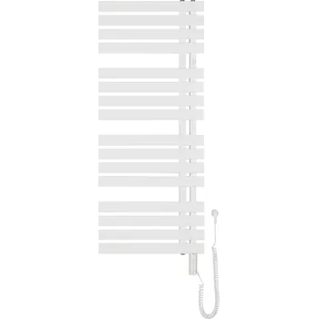 Radiátor Hopa Pop Star Electro Koupelnový elektrický radiátor - sušák, 500x1295 mm, 600 W, bílá, RADPOPEL501235