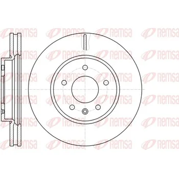 Brzdový kotouč Brzdový kotouč REMSA 61183.10