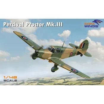 Plastikový model 1:48 Percival Proctor Mk.III (5x camo)
