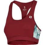 Dámská sportovní podprsenka Ocún Misty Bra Wine Merlot XS