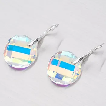 Šperk Dámské náušnice stříbro 925 krystaly N367B-JK