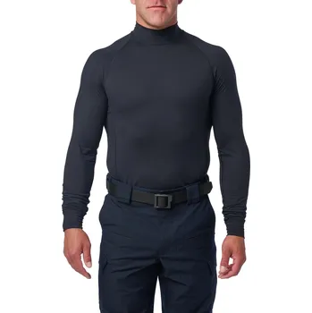 Pánské tričko Triko 5.11 Mock Neck Top L/S - Midnight Navy S