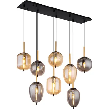 GLOBO BLACKY 15345-8A Závěsné svítidlo