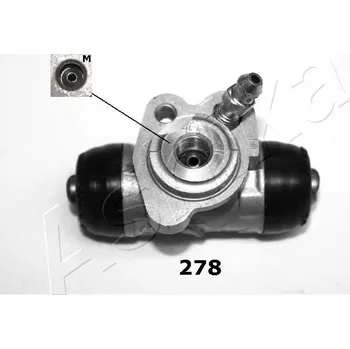 Brzdový válec Válec kolové brzdy ASHIKA 67-02-278