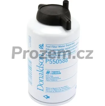 Palivový filtr Palivový filtr Twist&Drain™ pro Case IH, New Holland, Steyr, Deutz Fahr, Hurlimann, Claas, Ford, Massey Ferguson, JCB, Lamborghini, Same, Landini, Fiat, Lindner