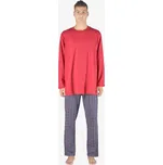 Gina Pánské dlouhé pyžamo 79155P DERDxG XXXL