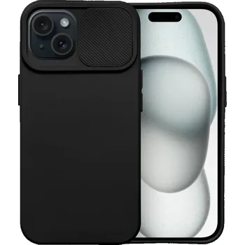 Pouzdro na mobilní telefon Slide TPU CAMSHIELD / pružné pouzdro / kryt / pro Apple iPhone 15 Plus (6,7") / černé