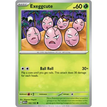 Sběratelská karetní hra Pokémon TCG Exeggcute 102/165