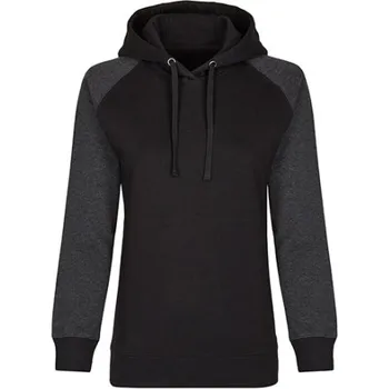 Dámská mikina Miners mate Dámská mikina MY621 Black-Heather Black XL