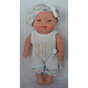 Panenka Realistické miminko - chlapeček Béďa od španělské firmy Marina & Pau (Cuco 35 cm - balené v sáčku)