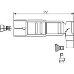 Zástrčka, zapalovací svíčka, , BREMI, 13317/5