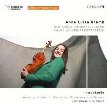 Zahraniční hudba CD Paul Hindemith: Anne Luisa Kramb - Deutscher Musikwettbewerb 2022 Award Winner 2023