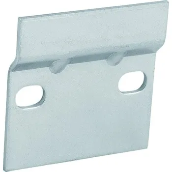 STRONG závěsný plech závěsné kování 51x50x2mm pozink (STRONG závěsný plech závěsné kování 51x50x2mm pozink)