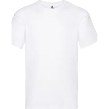 Pánské tričko Fruit of the Loom Pánské triko 61-082-0 White M