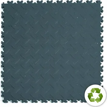 Dlažba Vinylová zátěžová dlaždice SimpleJack Eco Triton Crystal 51 x 51 cm Barva: Modrá, délka: 51 cm, šířka: 51 cm