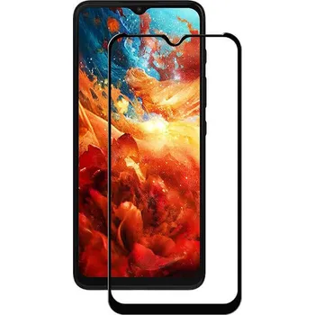 Picasee 3D ochranné tvrzené sklo s rámečkem pro Motorola Moto G62 - černé